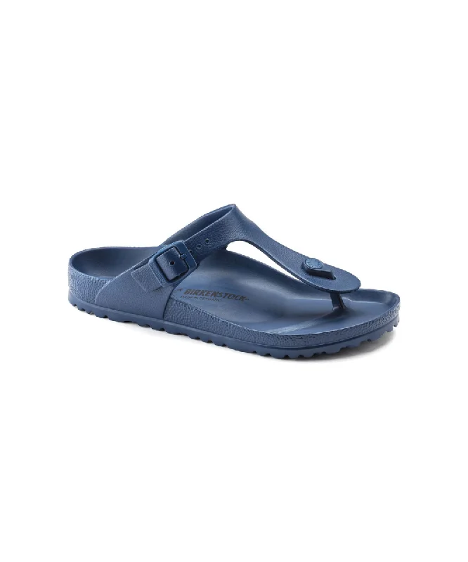 Men's sandals with a flexible sole for easy movementBIRKENSTOCK GIZEH ESSENTIALS IN NAVY