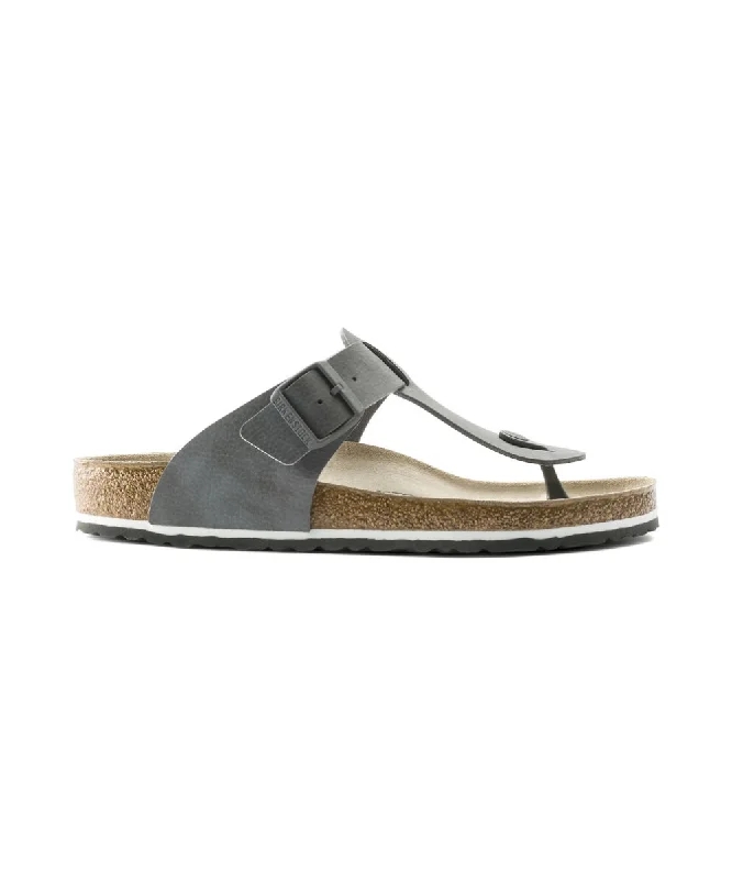 Men's sandals with a decorative buckle or charmBIRKENSTOCK MEDINA SFB IN MIDNIGHT