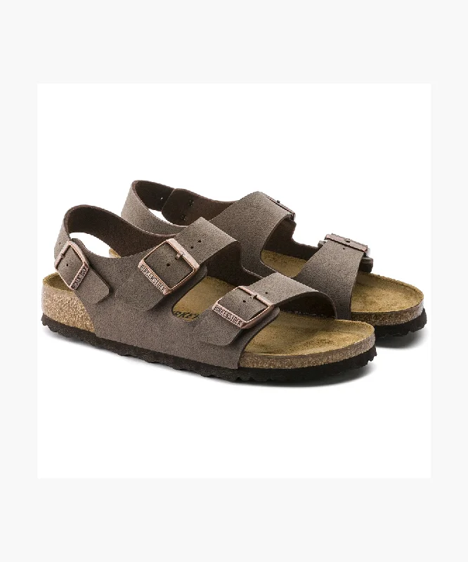 Men's sandals with a toe post designBIRKENSTOCK MILANO IN MOCHA