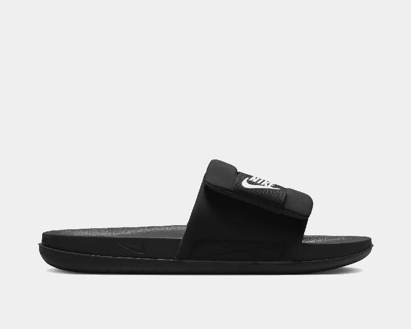 Men's sandals with a perforated leather upper for ventilationOffcourt Adjustable Slide