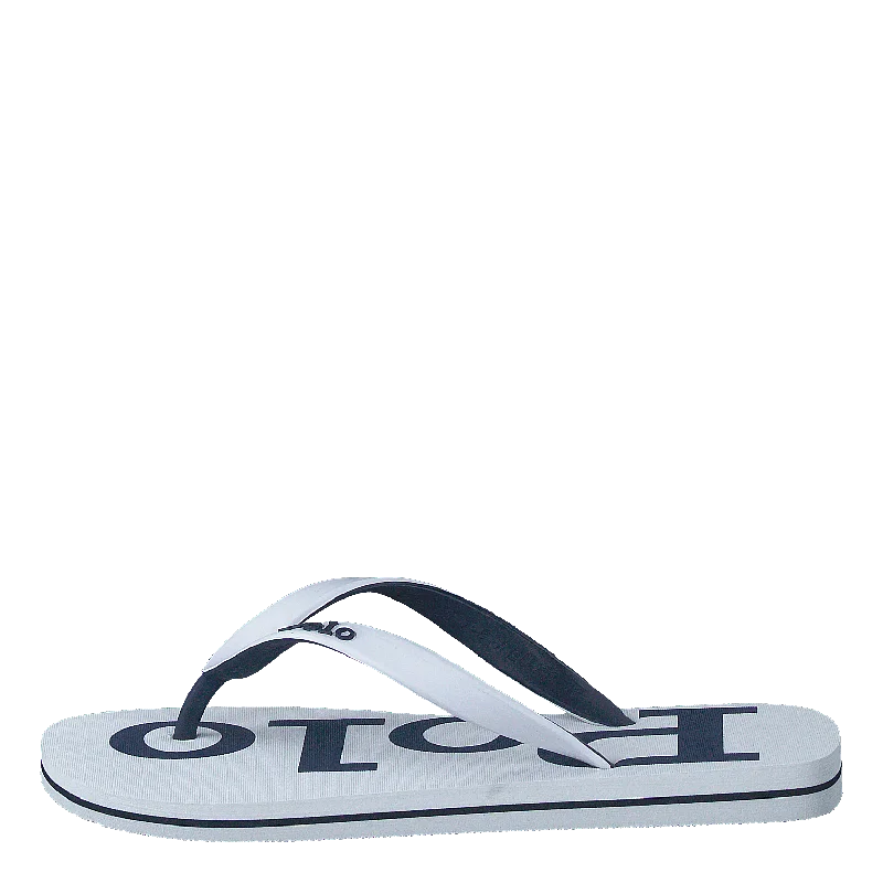 Men's sandals with a shock - absorbing insoleBolt Logo Flip-Flop White / Newport Navy