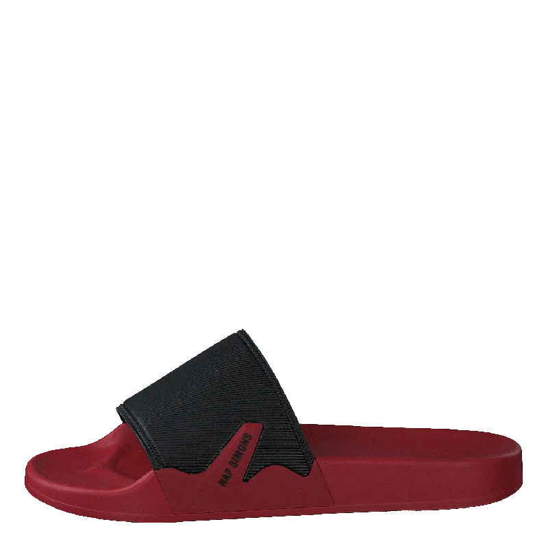 Men's sandals with a buckle closureAstra Black Red