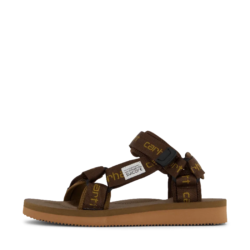 Men's sandals with a padded heelCarhartt X Suicoke  Depa V2 Ch Brown