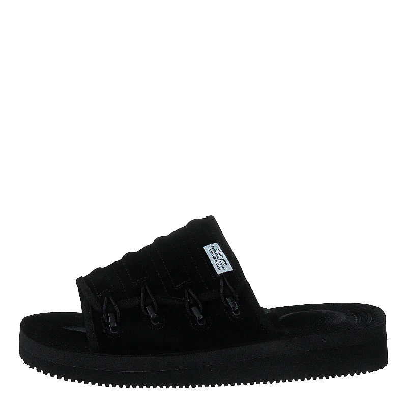 Men's sandals with a contrast stitching detailMura-vs Black