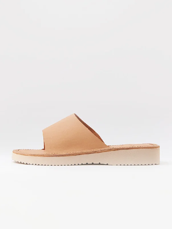 Men's sandals with a perforated leather upper for ventilationSummers