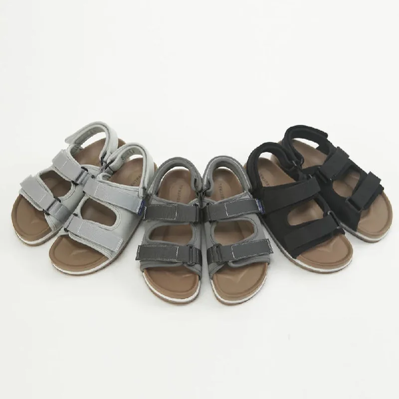 Men's sandals with a removable insole for cleaningTU1286 魔術貼尼龍帶減壓足弓健康涼鞋【防潑水】