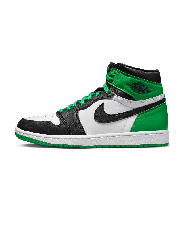 Men's narrow - width sneakers for a snug fitAir Jordan 1 Retro High OG - Black / Lucky Green / White