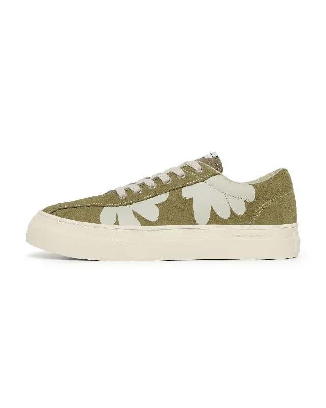 Men's sneaker collabs with famous designersDellow Shroom Hands Suede - Moss / White