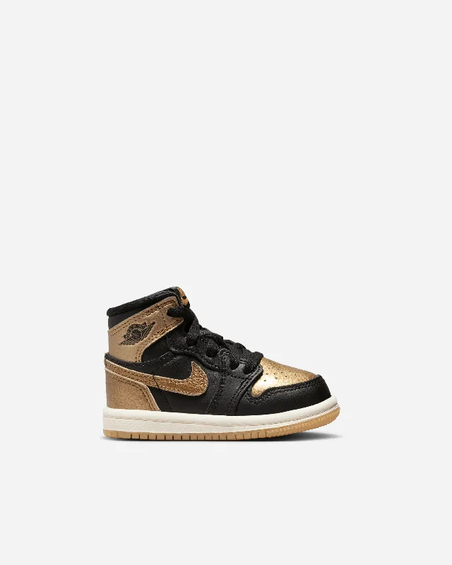 Men's performance - driven running sneakers for marathonsJordan 1 Retro High 'Black and Gold' (Toddler)