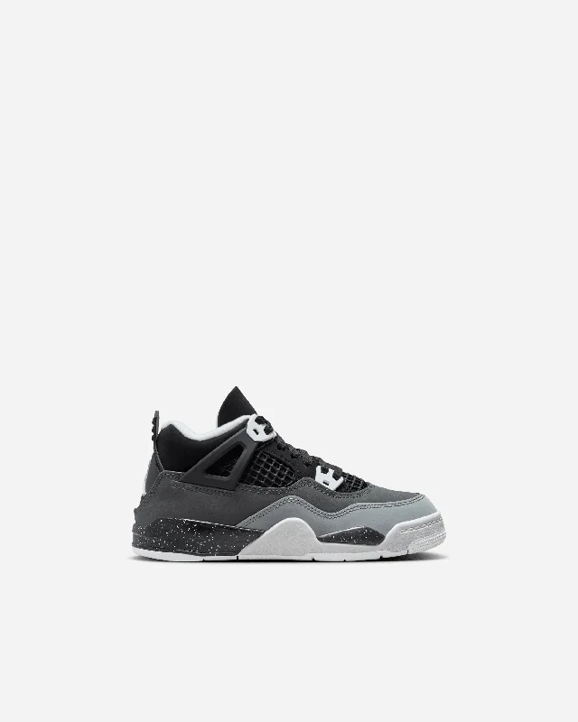 Men's vegan leather sneakers for an eco - friendly optionAir Jordan 4 Retro "Fear" (Preschool)