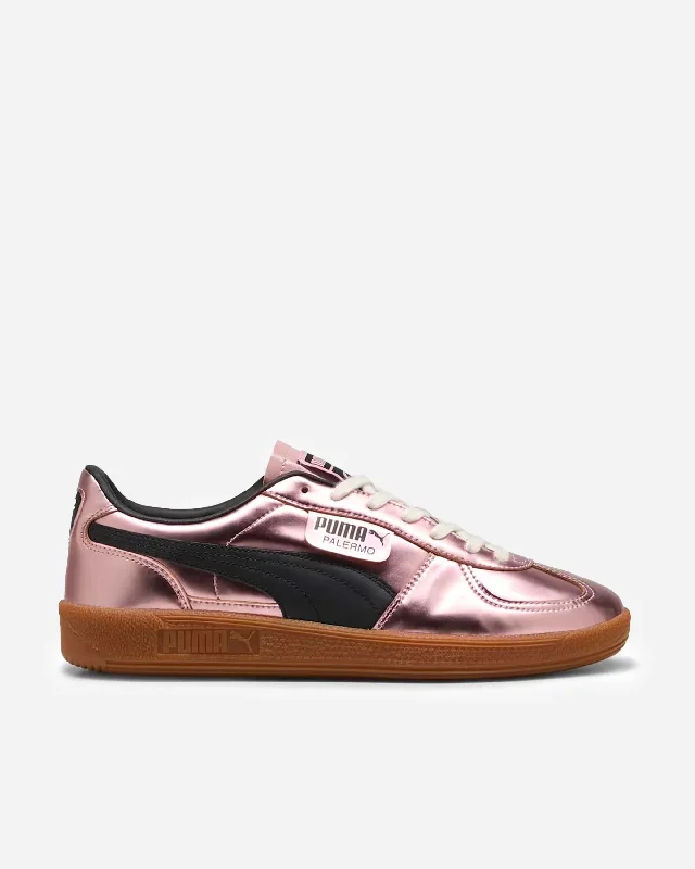 Men's minimalist sneakers with a simple designPuma x FC Palermo Metallic