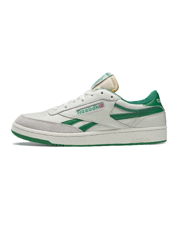 Men's high - performance basketball sneakers with air cushioningClub C Revenge Vintage - Chalk / Green