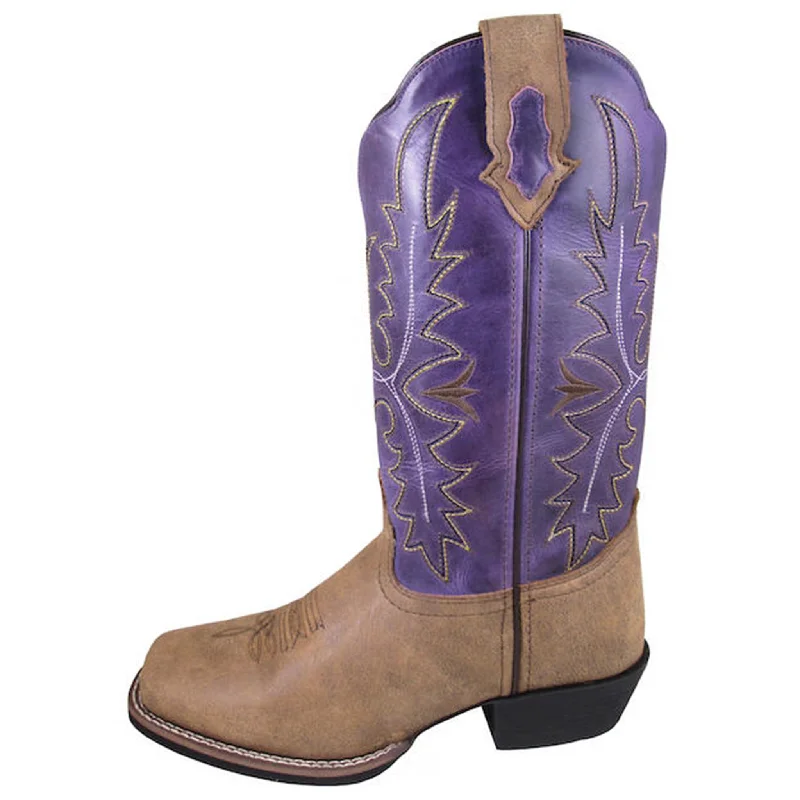 Men's western boots with a high - heeled design and a pointed toeSmoky Mountain Women's Hannah Boots