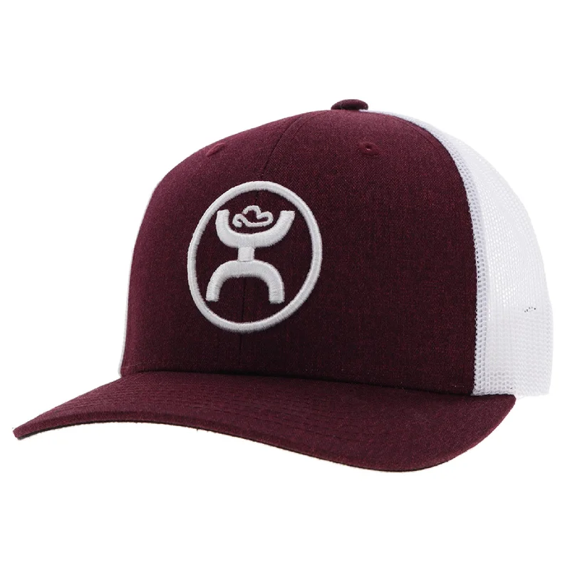 Hooey Maroon & White "O Classic" Cap