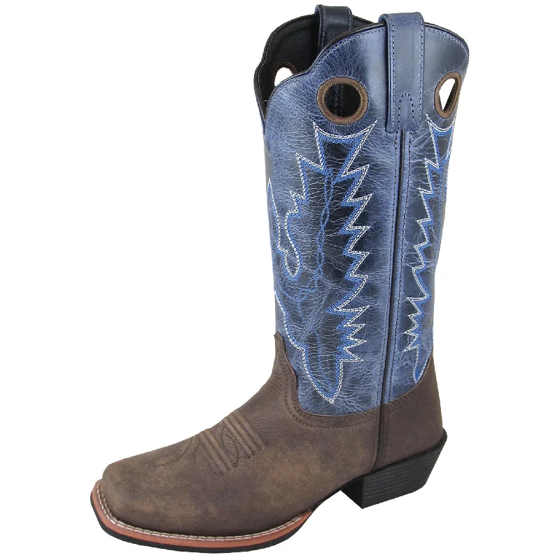 Men's western boots with a suede shaft and a leather soleSmoky Mountain Women's Mesa Boots