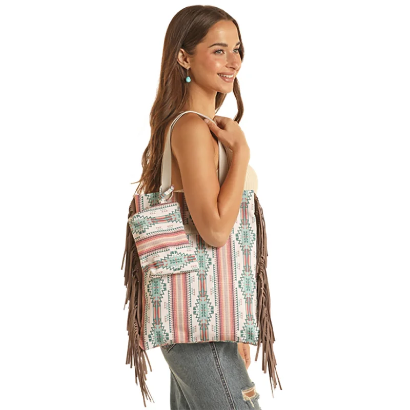 Rock & Roll Women's Multi Aztec Tote Bag