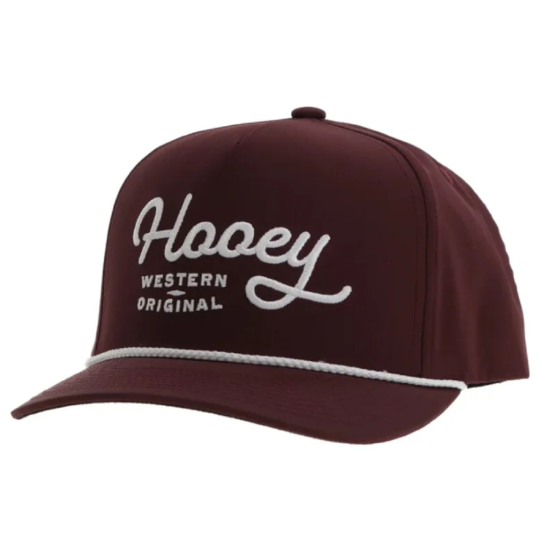 Hooey "OG" Maroon with White Hat