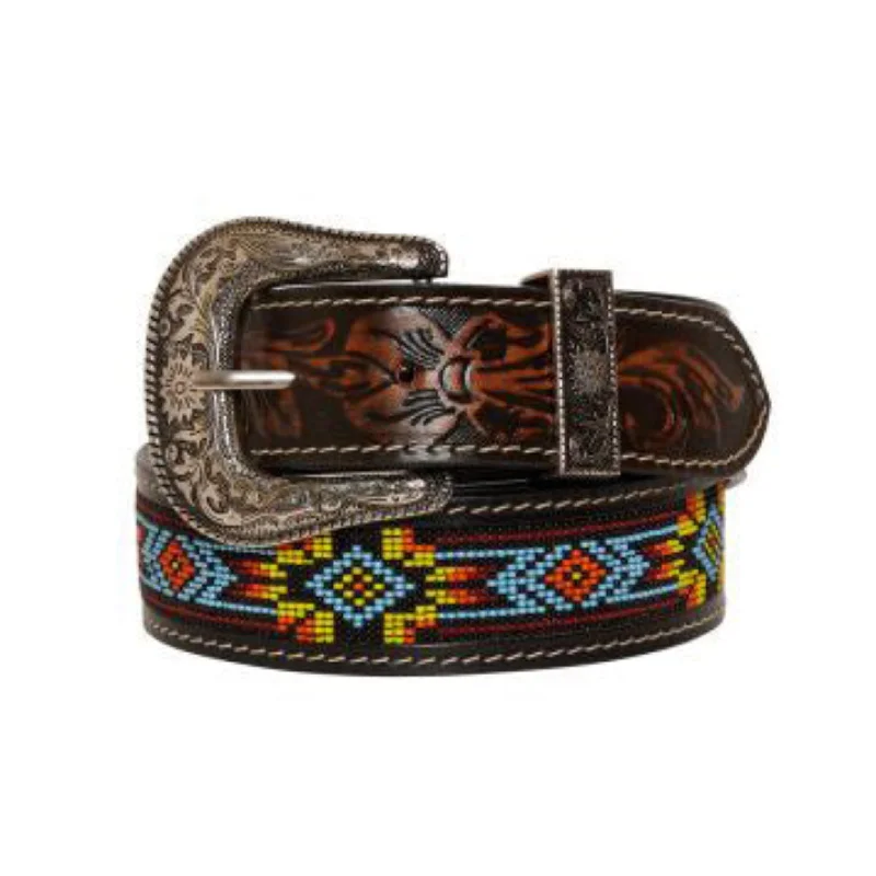 Myra Bags Women's Polychrome Tooled Belt