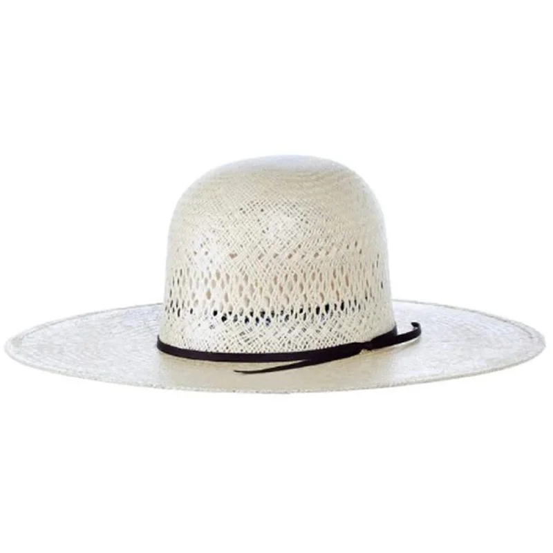 Rodeo King Quentin Jute Straw Hat 5" Flat Brim