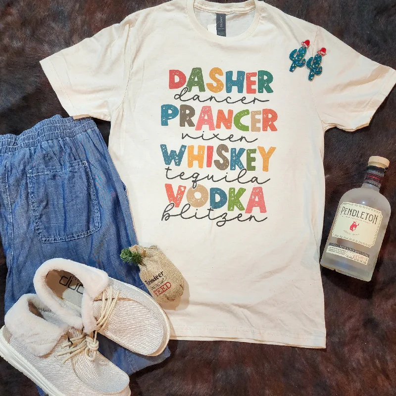 Reindeer & Drinks Tee