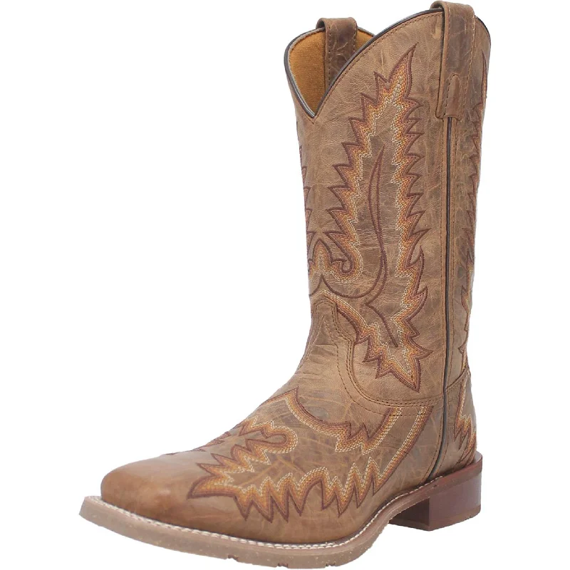 Men's western boots with a high - quality leather upper and a suede liningDan Post Men's Sandstorm Tan Boots