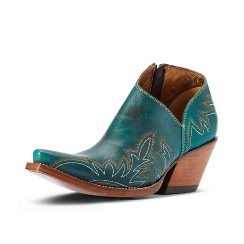 Men's western boots with a leather lining and a padded insoleAriat Women's Jolene Turkos Bootie